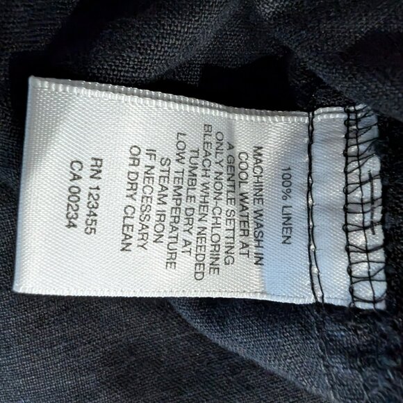 Lord & Taylor Linen crop pants - Picture 4 of 4